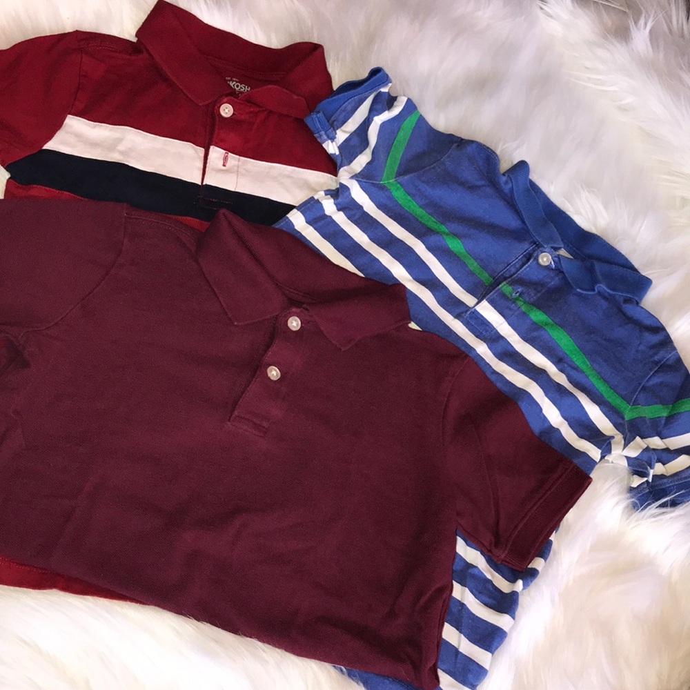 Osh Kosh bundle of polos